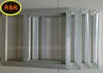 18-420 Mesh / Inch Silk Screen Aluminum Frame For Glass Printing Alkali
