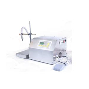 China Semi Automatic Weighing Liquid Filling Machine Gear Pump Stainless Steel wholesale