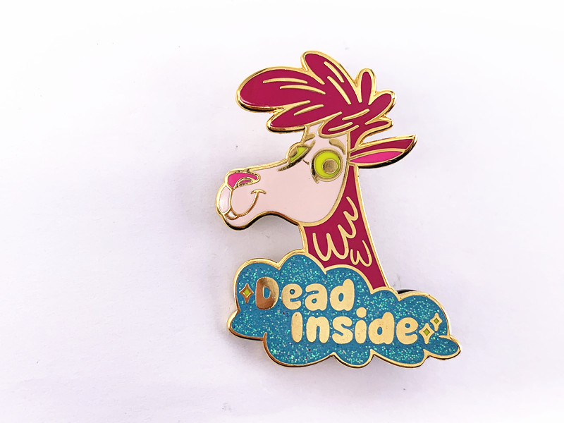 Size 1 1.25 1.5 inches zinc alloy custom plating soft enamel & epoxy coating lapel pins