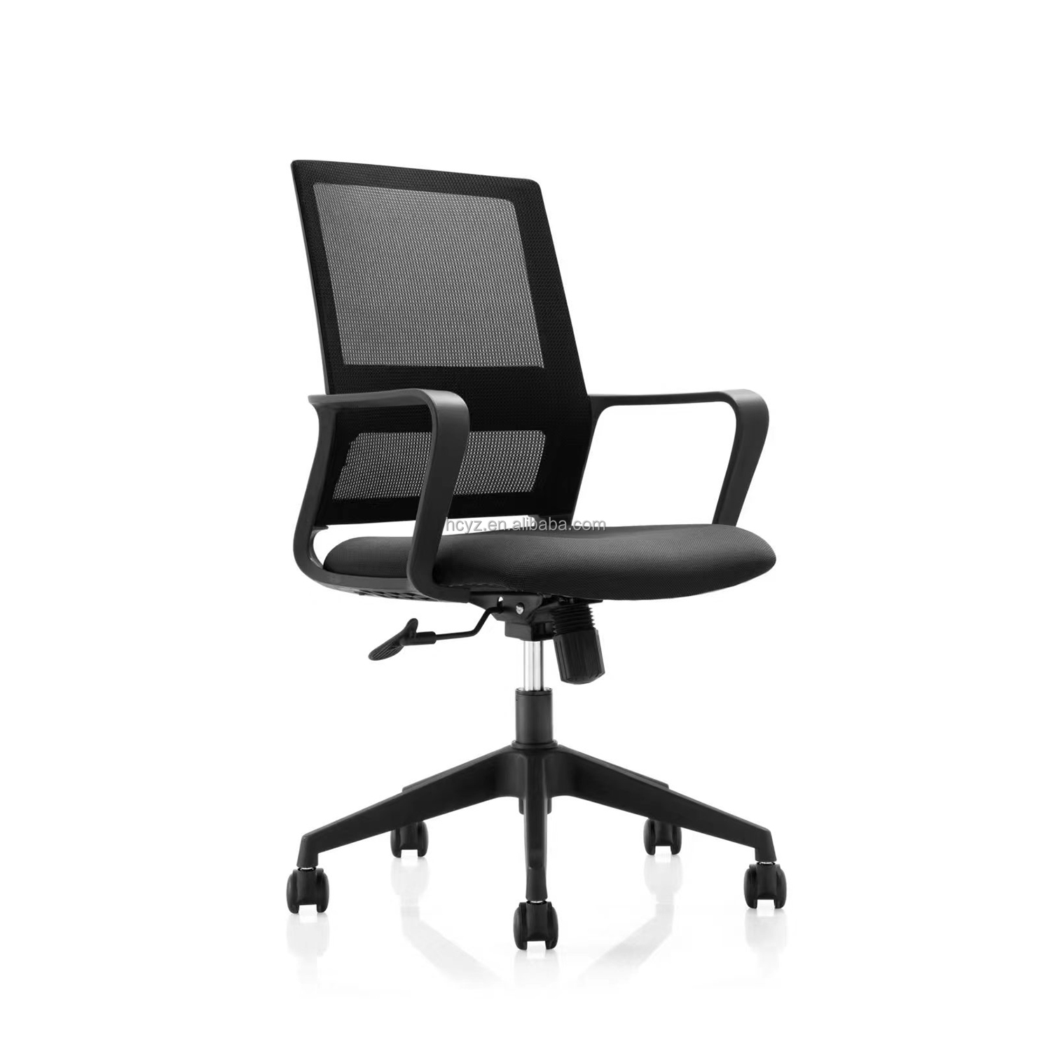 Ergonomic Executive Office Chair with Comfortable Swivel Wheels and Adjustable Height