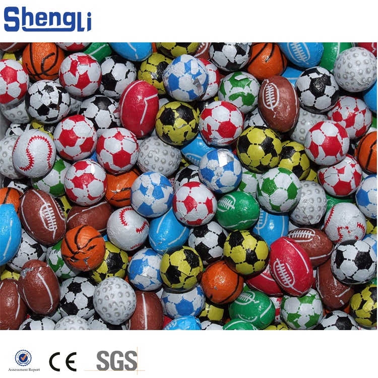 Automatic Chocolate Ball Wrapping Machine Production Line OEM