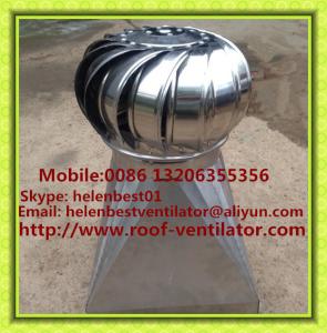 China 150mm wind driven turbine ventilator stainless steel wholesale