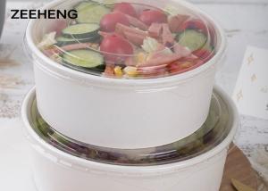 China 250ml - 1500ml Large Disposable Salad Bowls Eco - Friendly Food Grade wholesale