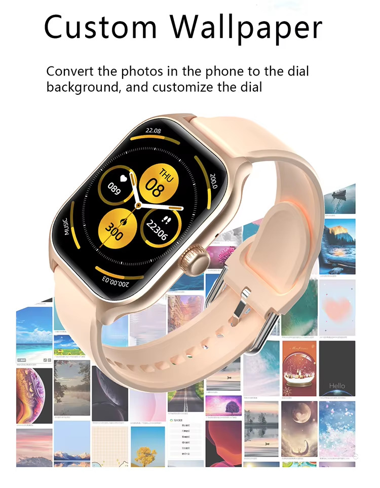 GTS4 Women'S Bluetooth Watch SMS Reminder Multifunctional