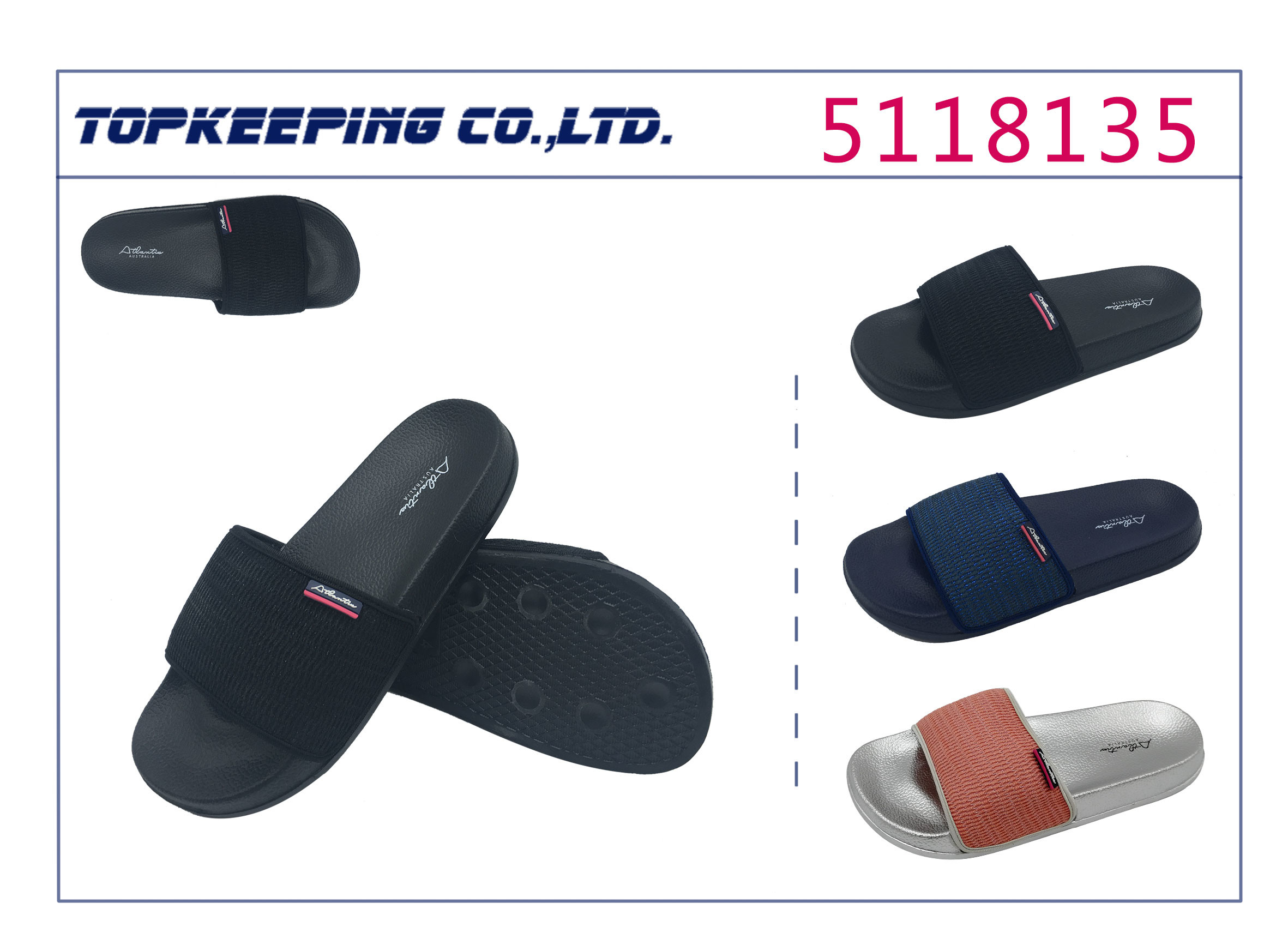 Latest Summer Woman Solid Color Sliders Footwear Female