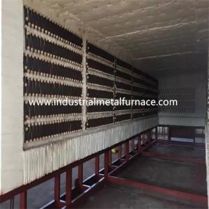 China 1250℃ Electrical Car Bottom Furnace 3000×1000×1000mm Independent Temperature Control wholesale
