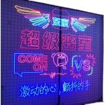 Acrylic Back Neon Letter Signs