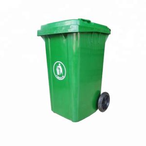 China 63G Outdoor Plastic Trash Can Polypropylene UV 240L Plastic Rubbish Bin wholesale
