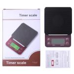 6.6LBS 3kg Load Electronic LCD Coffee Weighing Scale