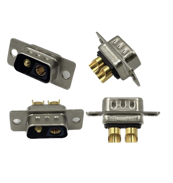High Power 2W2 Male D-SUB Connectors Plug Solder Type ODM