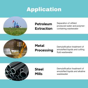 Industrial Demulsifier for Oily Wastewater Treatment 99% Purity