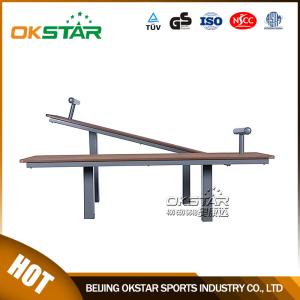China outdoor fitness equipment garden sit up bench for body building wholesale
