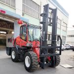 5000kg Electric Hydraulic Forklift , Diesel Forklift Truck 4400*1900*2900mm