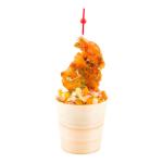 Eco Friendly Pine Wooden Mini Disposable Trifle Cups For Food Dessert 4.5cm