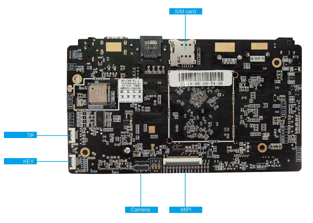 RK3566 Android Linux Motherboard Rockchip For Digital Signage / Advertising / Pos Machine