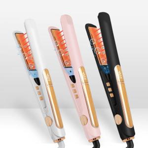 China Infrared Flat Iron Natural Moisture Keratin Treatment Tourmaline Hair Straightener wholesale