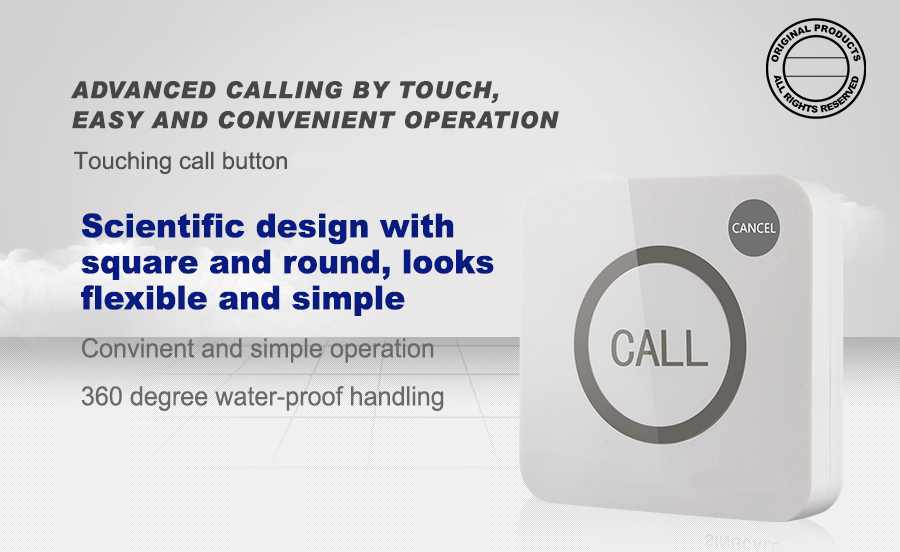 hospital wireless call system NURSE call pull cord