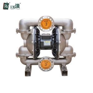 China 3 Inch Stainless Steel Diaphragm Pump Air Operated 270 Gpm wholesale