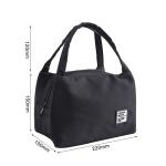 Zipper Closure Oxford Insulated Lunch Cooler Bags