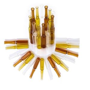 China 1ml5ml 10ml 20ml cosmetic skincare pharmaceutical Glass Ampoule Color Ring Logo Printing Screen Printing Form B Form wholesale