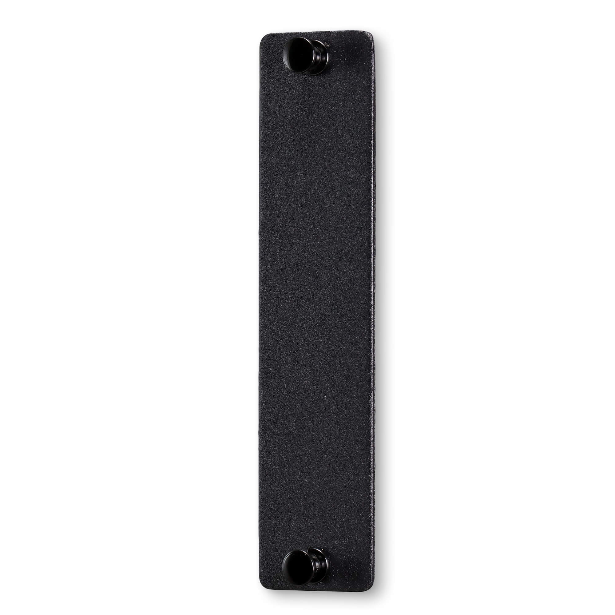 Fiber Optic Adapter Panel Empty Black Customizable