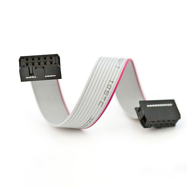 20 Pin 2.54mm UL 2651 IDC Flat Cable FFC Cable Wire Harness with Tin Plated Terminals