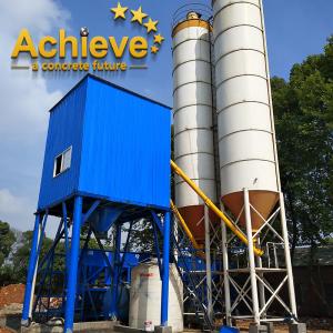 China JS1500 Concrete Mixing Plant 75 CBM Per Hour Hopper Batching Plant 100t wholesale