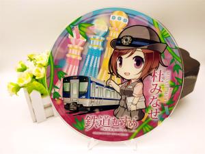 China Engraving Acrylic Stand Figures , 200mm acrylic circular display stands wholesale
