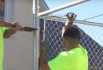 chain wire fence gate for sale