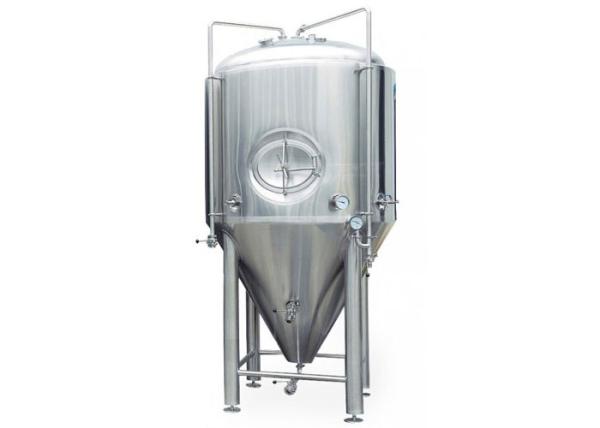 Sanitary SUS304 Steel Conical Fermenter 1000L 3 Layers Dimple Jacket Alcohol