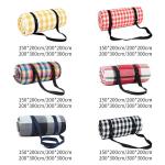 Camping Picnic Mat, Beach Blanket 78''×81'' 4-7 Adults Oversized Lightweight