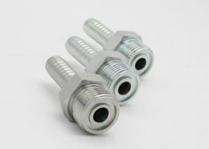 China High Pressure Hydraulic Hose End Fitting Carbon Steel RoHS Zinc Plated wholesale