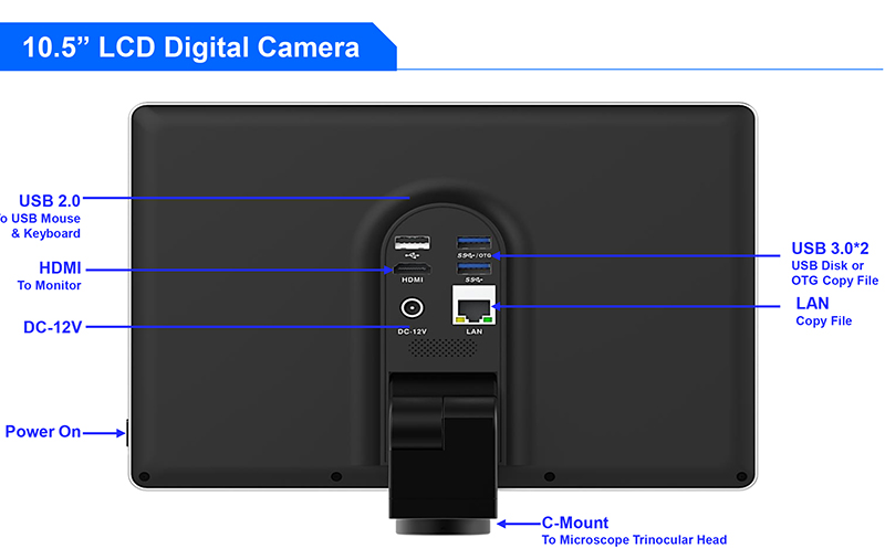 LCD Forensic Comparison Microscope A18.1825-LCD