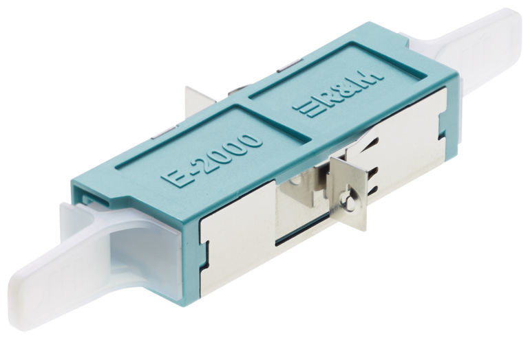 E2000 to E2000 adapter, PC or APC, singlemode/multimode/om3/om4/om5 fiber optic connector adaptors