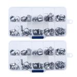 Stainless Steel Orthodontic Tube , Roth 0.022" Molar Tube Braces Easy Use