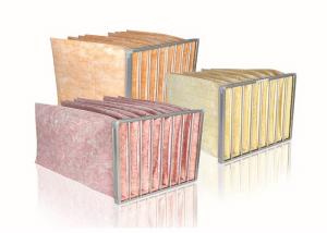 China FFU Air Filtration System Bag Air Filters , Charcoal Air Purifying Bags ISO wholesale