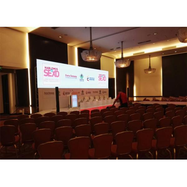 RGB Full Color Indoor Big Led Stage Screen High Definition 1920hz Refresh Rate