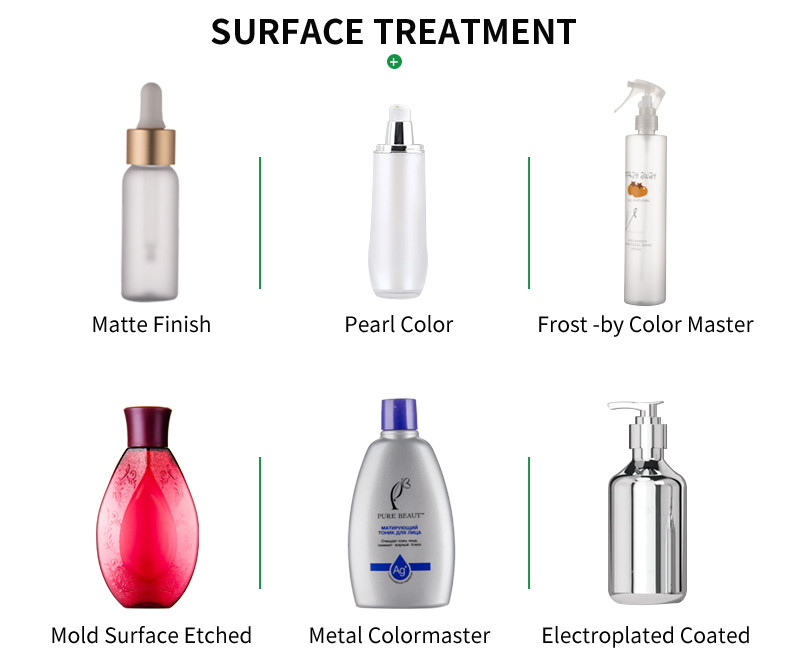 550ML 18.3OZ Turquoise Color Transparent Plastic Packaing Empty Bottle For Shampoo