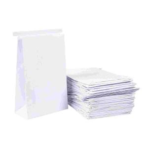 China Plain White Paper Car Barf Bags Airplane Sick Bag 80gsm wholesale