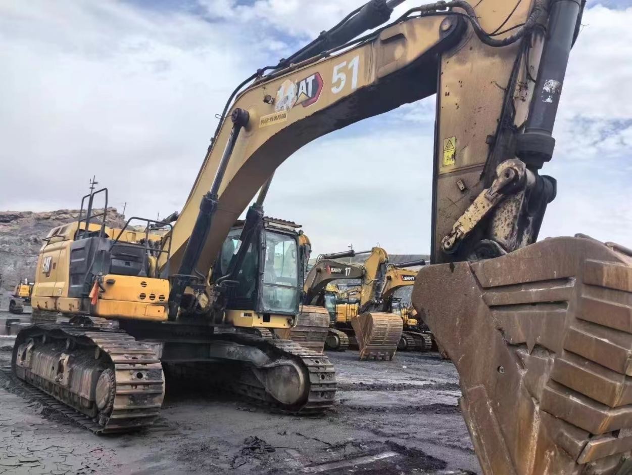 74 Ton Used CAT Excavators 374 Mining Second Hand Excavator Bucket Capacity 3.8M3 4.6m3