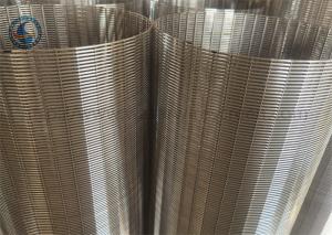 China 25 - 1027 mm Diameter Water Well Wire Wrapped Screen For Sand FIlter wholesale