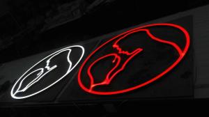China Advertising Plastic Neon Signs durable 24mm Depth For Events / Restaurant wholesale