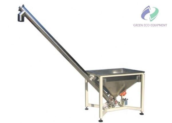 Corrosion Resistance Stainless Steel Screw Conveyor , Compact Grain Screw