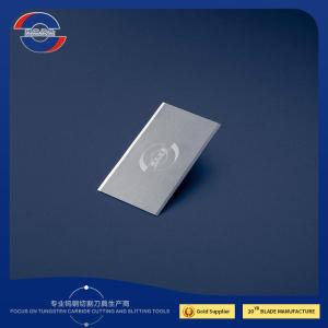 China Paper Packaging Razor Slitter Blades Textile Knives HRA90 0.02mm wholesale