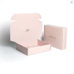 Custom Size Logo Printing Small Corrugated Mailing Box Cosmetic Packaging Paper