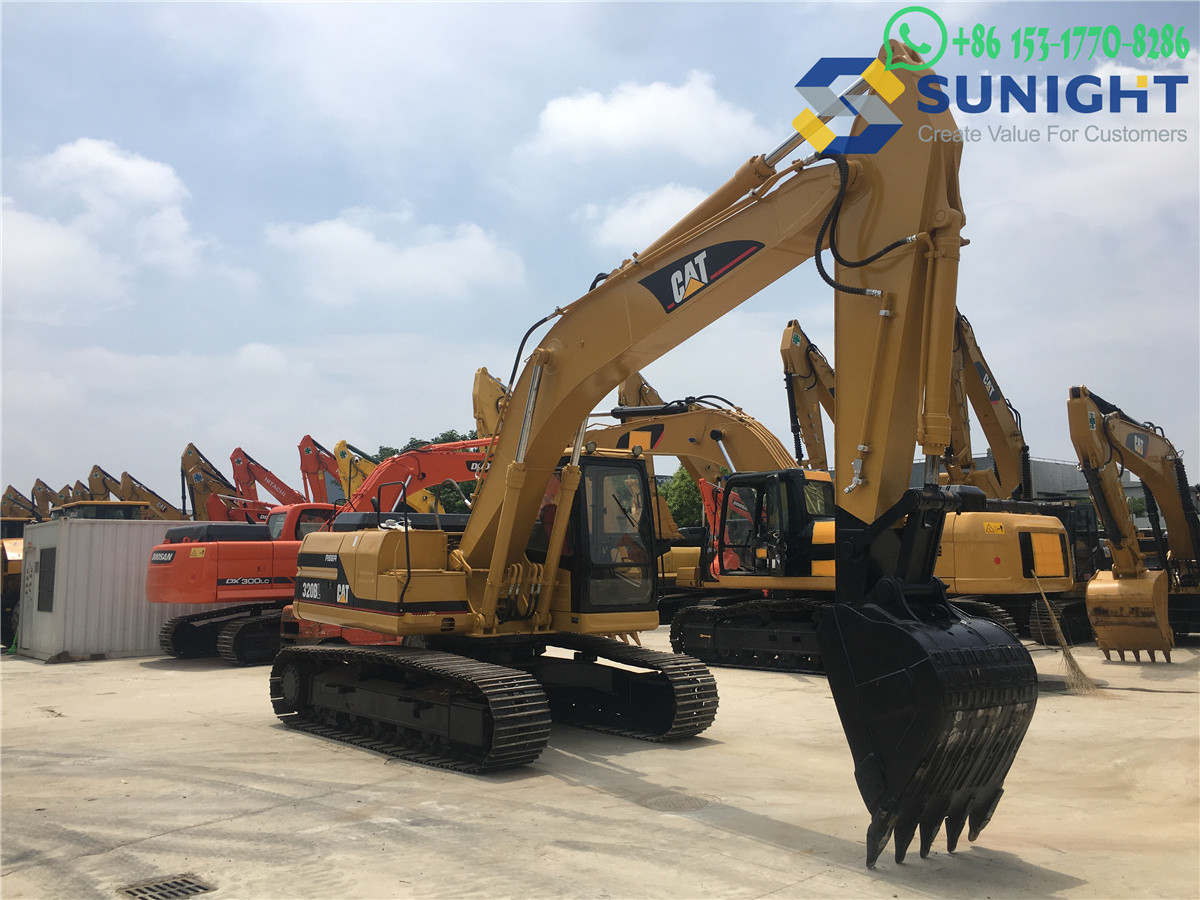 Used Caterpillar Cat 320bl Cat 320b Excavators Original Japan