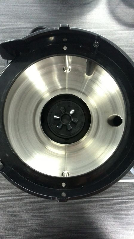 1000W DC Motor Stainless Steel Power Extractor with LCD Display and Pulse Button