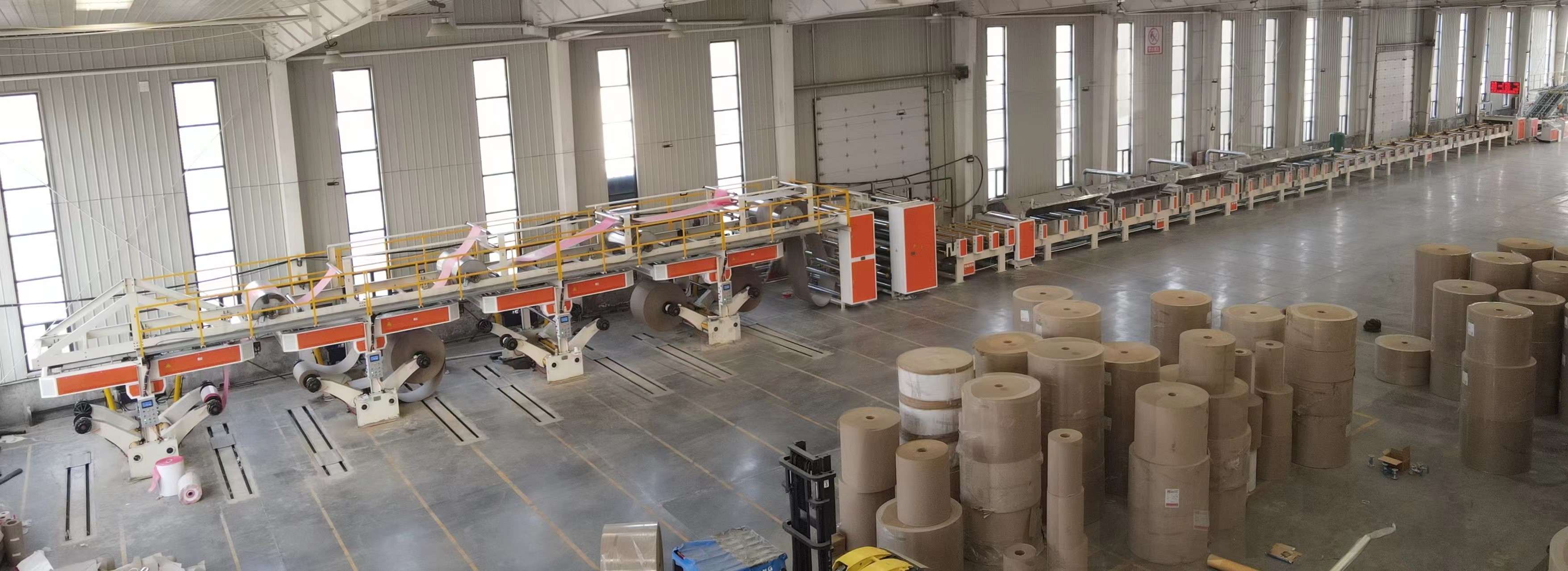 Gerun 1400 Type 1400mm Four Layer Corrugated Cardboard Production Line