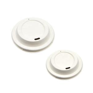 China 80mm Compostable Biodegradable Coffee Cup Lids SGS CE wholesale