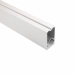 Suspended Aluminium LED Strip Light Profile 40×75mm For Living Room